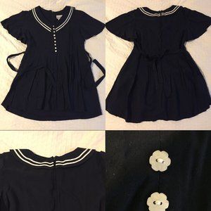 Vintage Miss Dorby Sailor Dress - Size 12